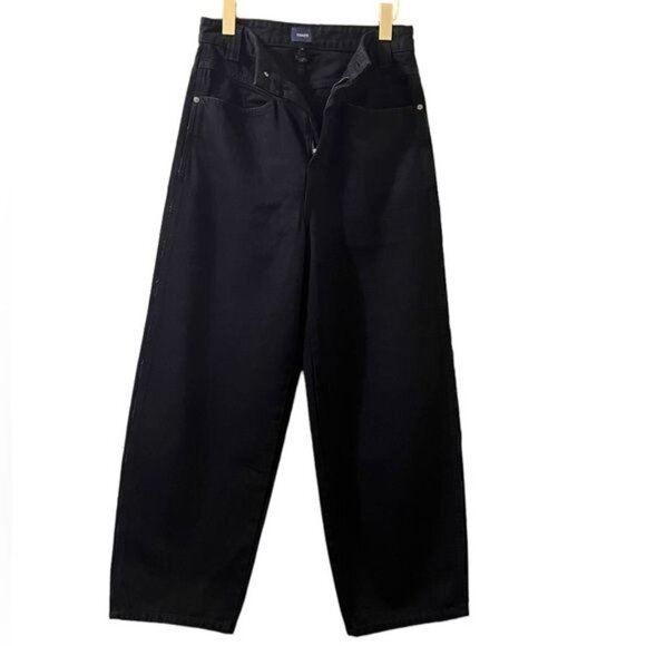 Khaite Jeans Preen Wide Leg Arc Barrels Sz 28 - Picture 6 of 11